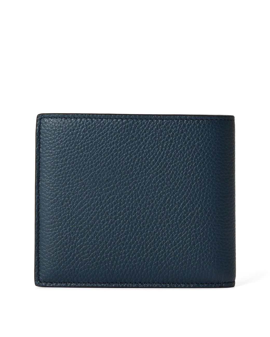 Fendi Blue Leather Wallet Crafted for men