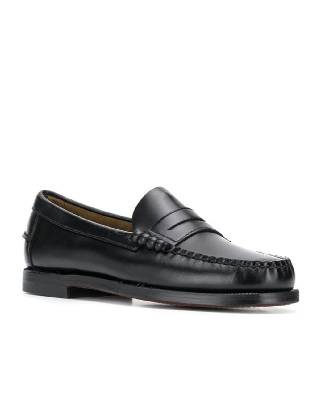Sebago Black Penny Slip-On Loafers for men