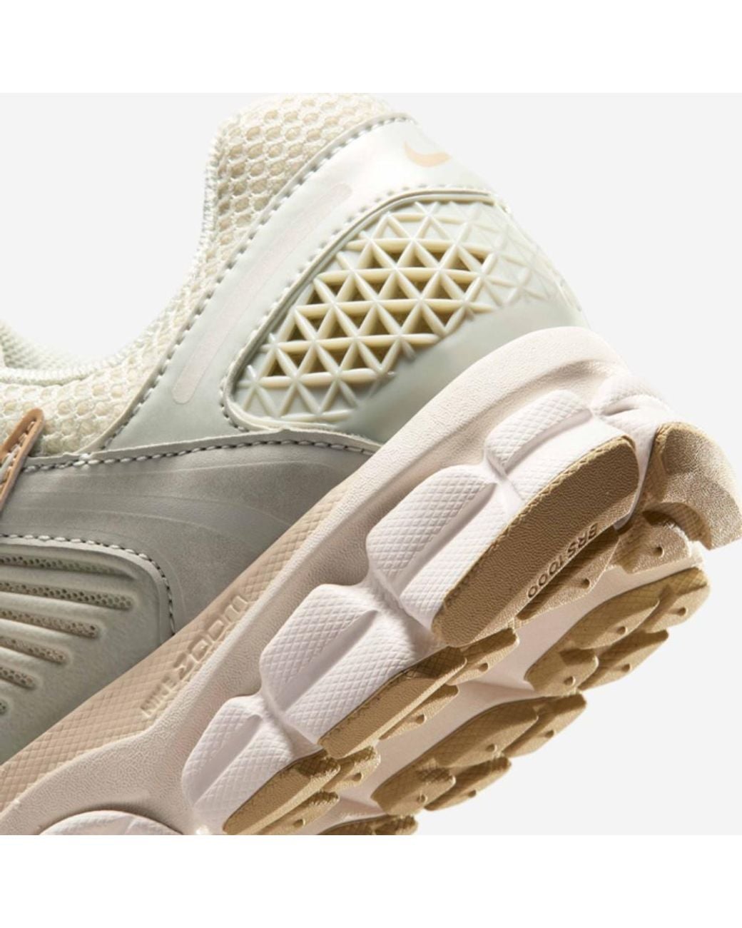 Nike Gray Zoom Vomero 5 Low Top Sneakers