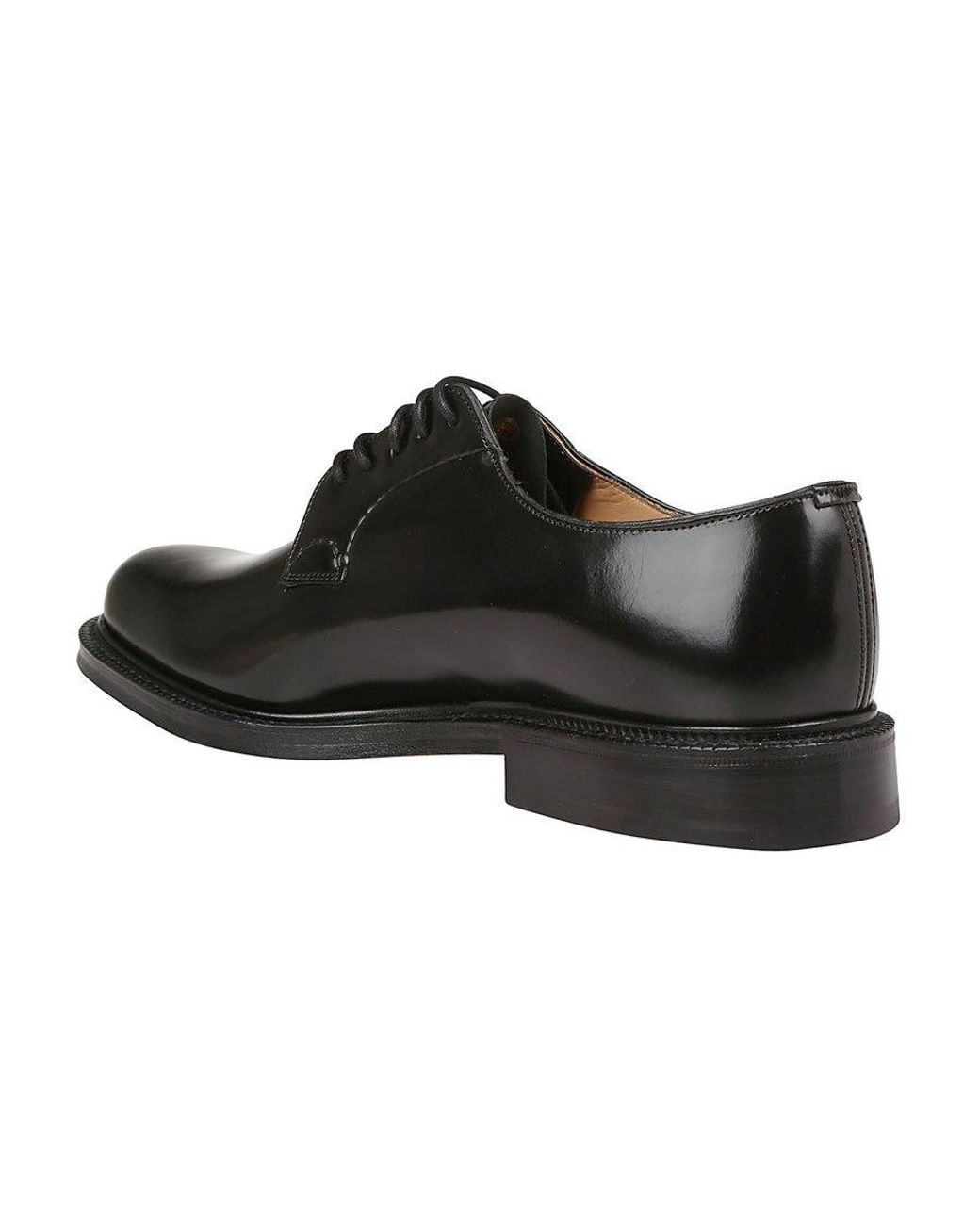 Church's Black Shannon Lace-Up Derby Shoes for men