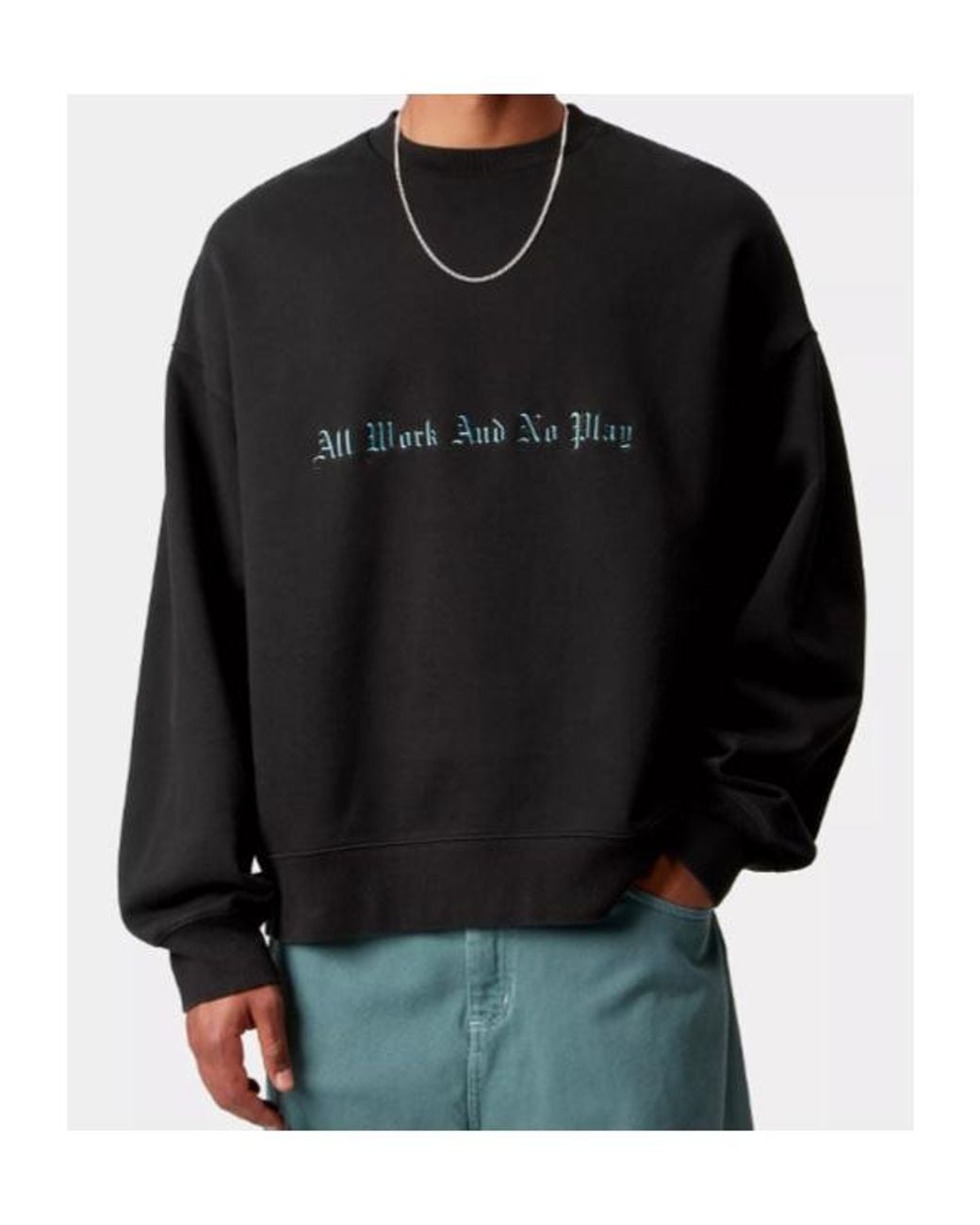 Carhartt Black No Play Graphic-Print Sweatshirt for men
