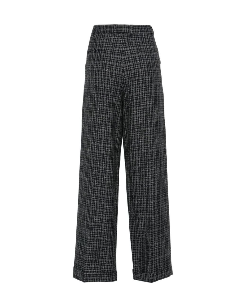 A.P.C. Gray Melissa Plaid Trousers