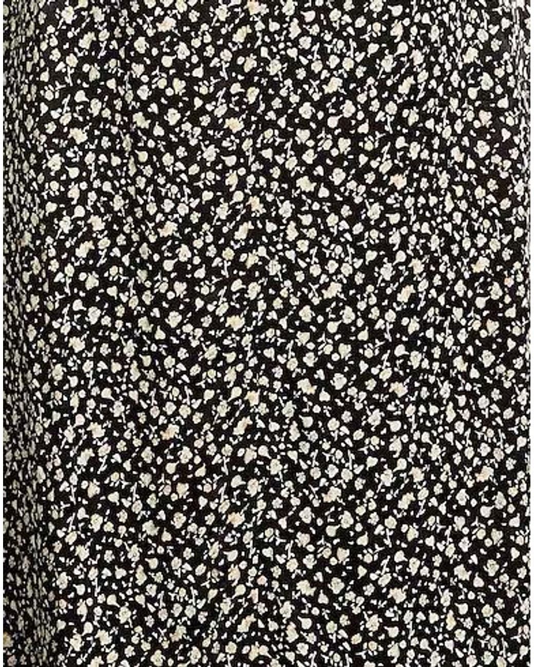 MAX&Co. Gray Fitted Floral Dress