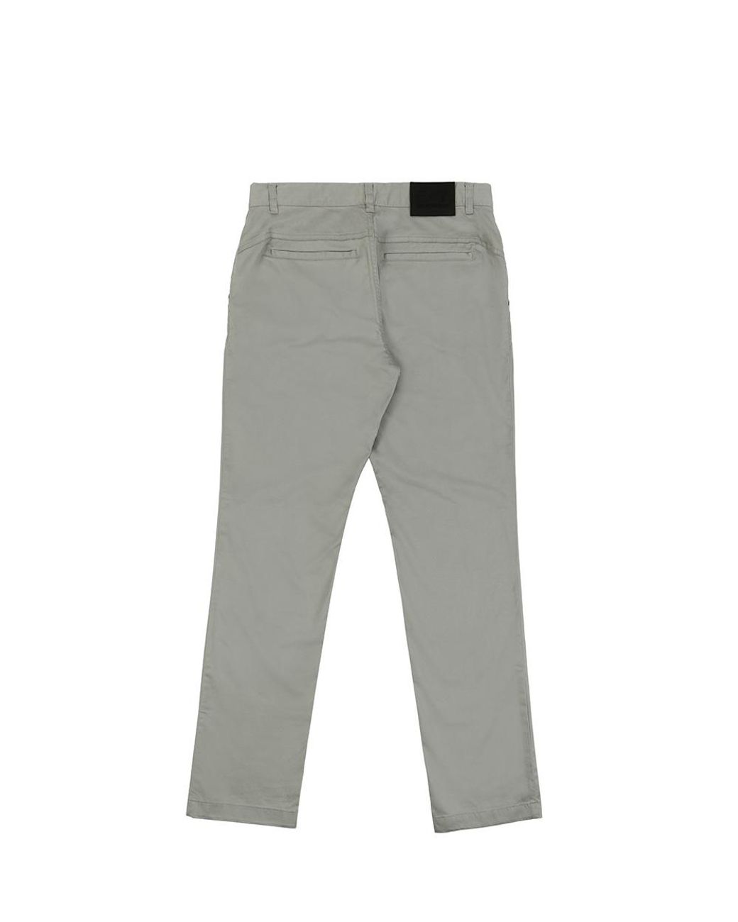 EA7 Gray Straight-Leg Casual Pants for men