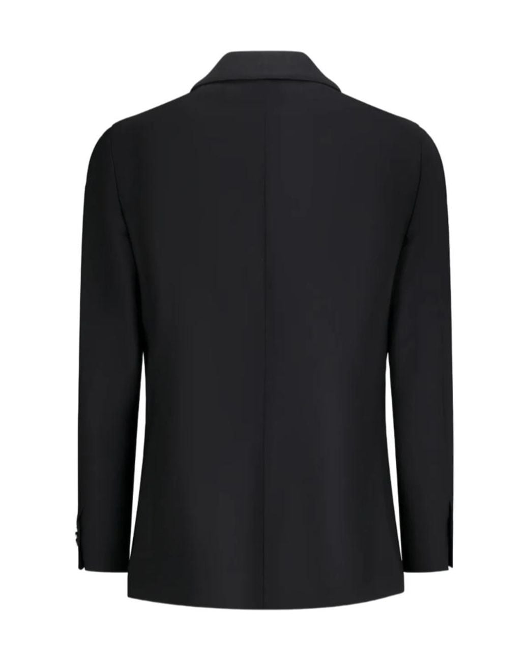 Lardini Black Patch-Pocket Blazer for men
