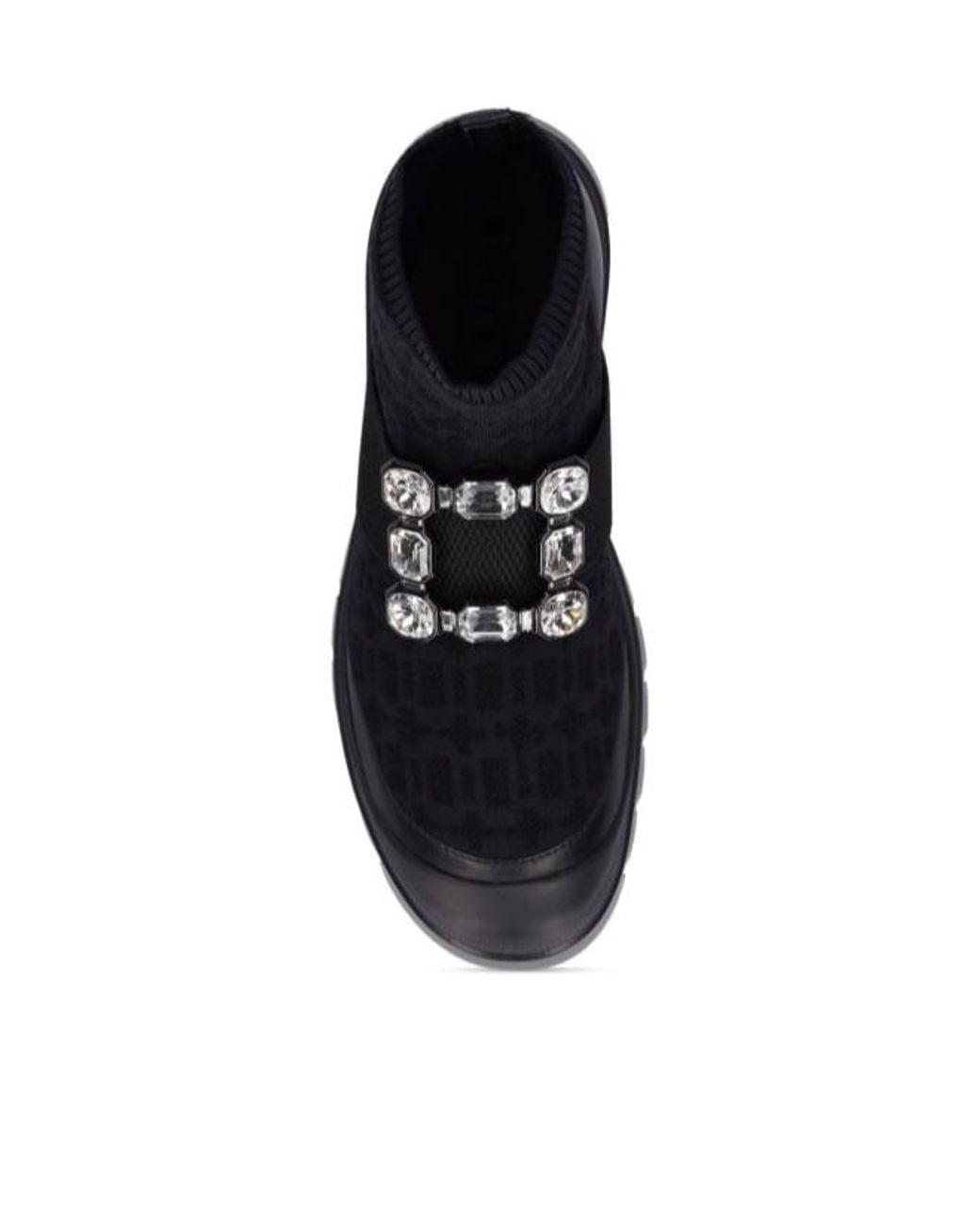 Roger Vivier Black Ankle Boots With Metal Applications