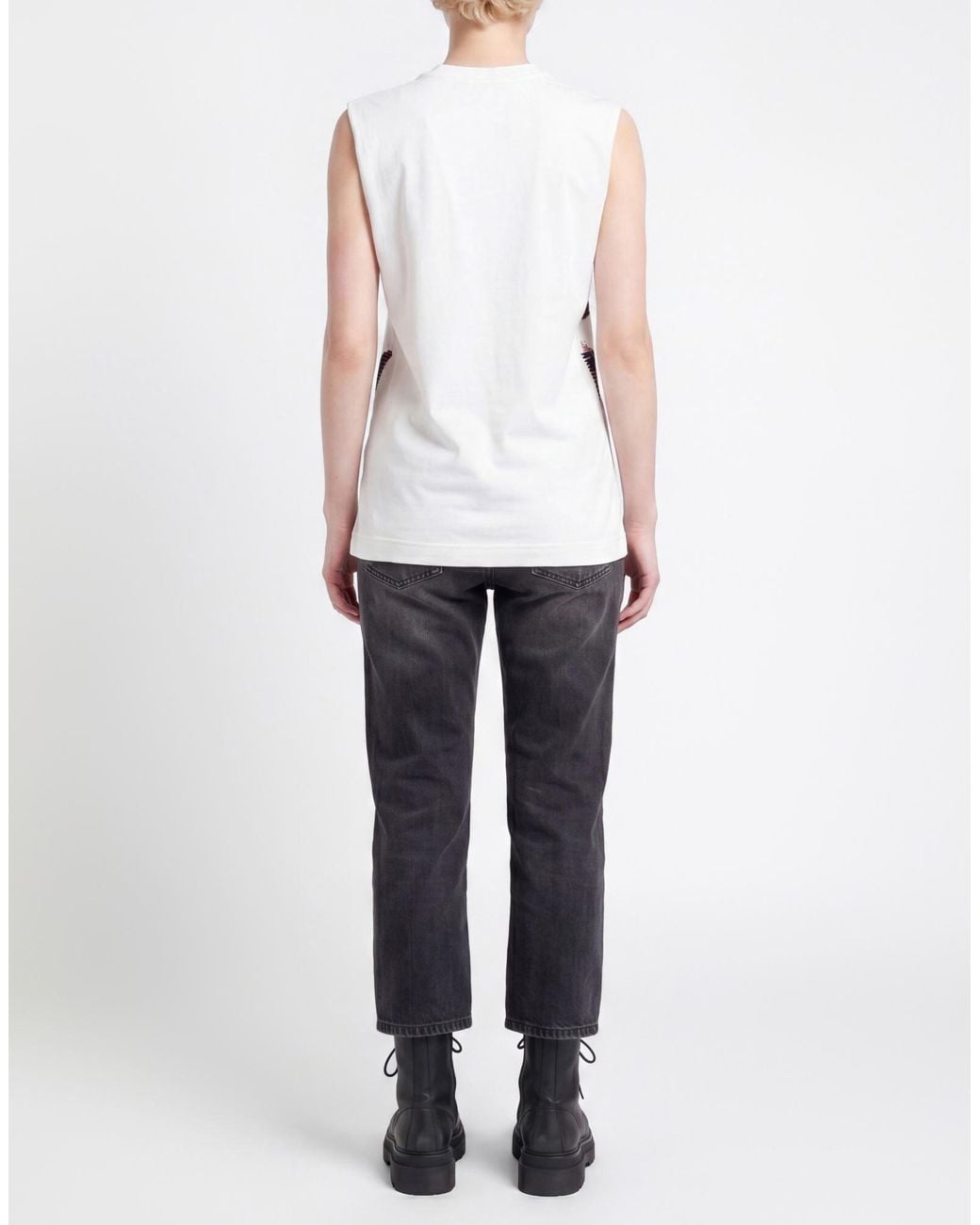 Dolce & Gabbana White Lightweight Knit T-Shirts