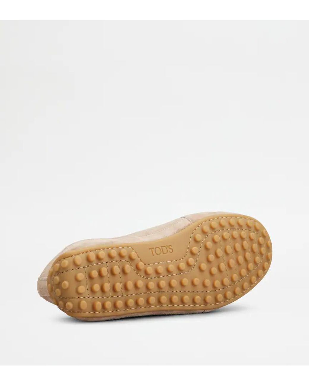 Tod's Brown Lace-Up Low-Top Sneakers