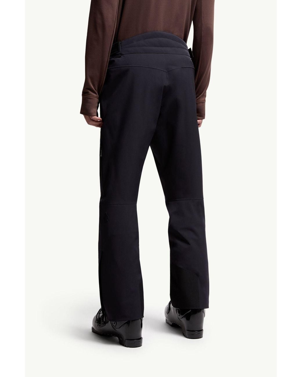 Moncler Blue Grenoble Zip Pocket Ski Pants for men
