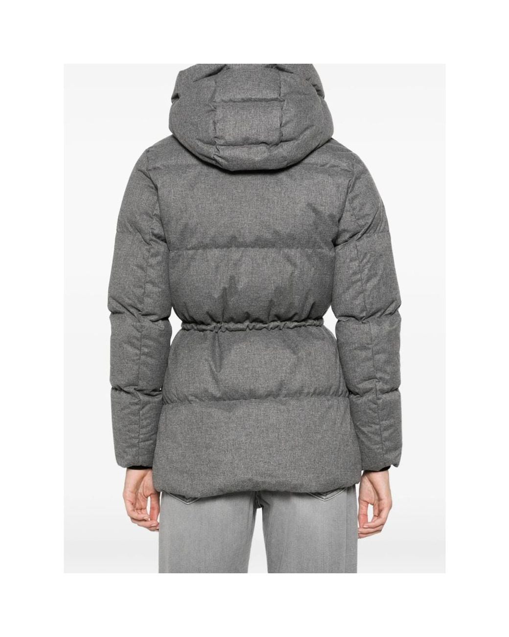 Mackage Gray Padded Zip-Up Coat