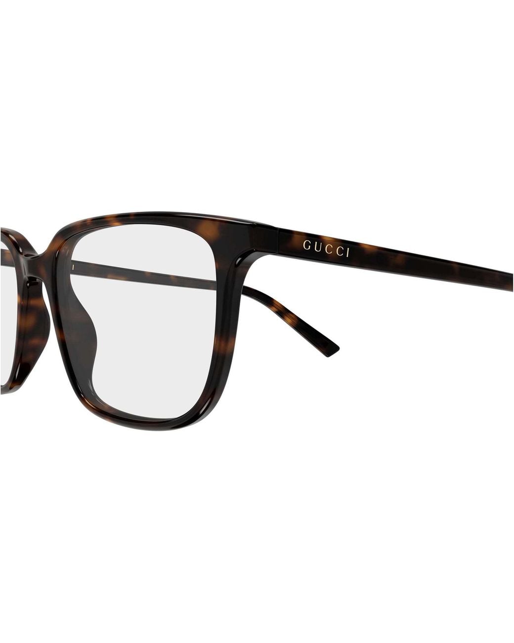 Gucci White Panthos Eyeglasses for men