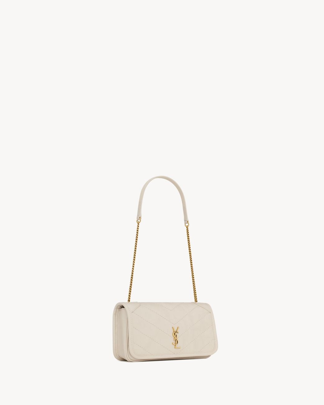 Saint Laurent Natural Niki Chain Pouch