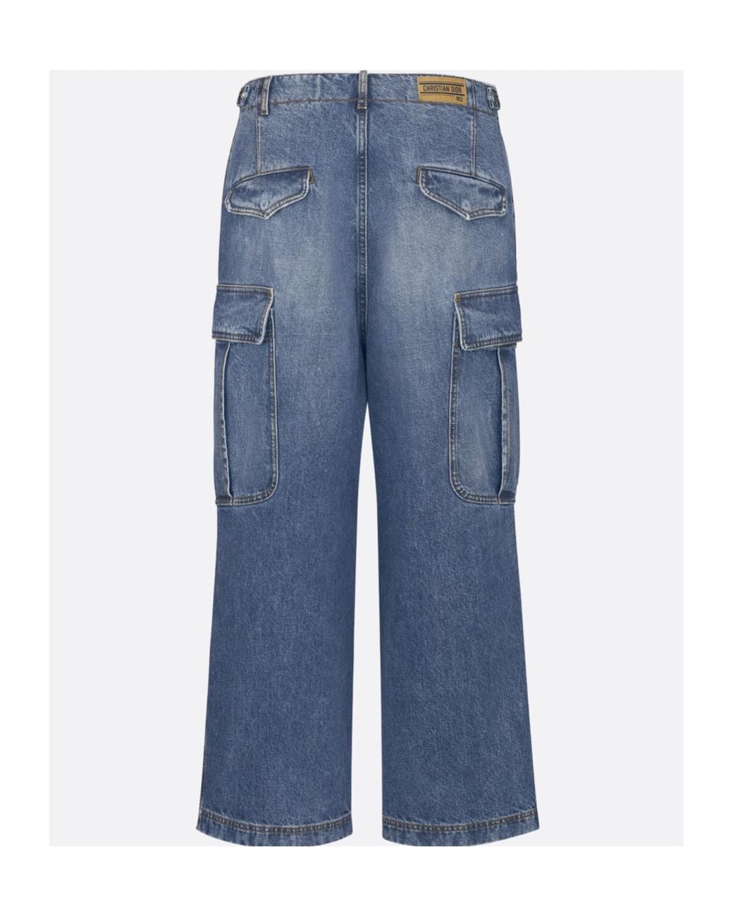 Dior Blue 8 Cargo Jeans, D02