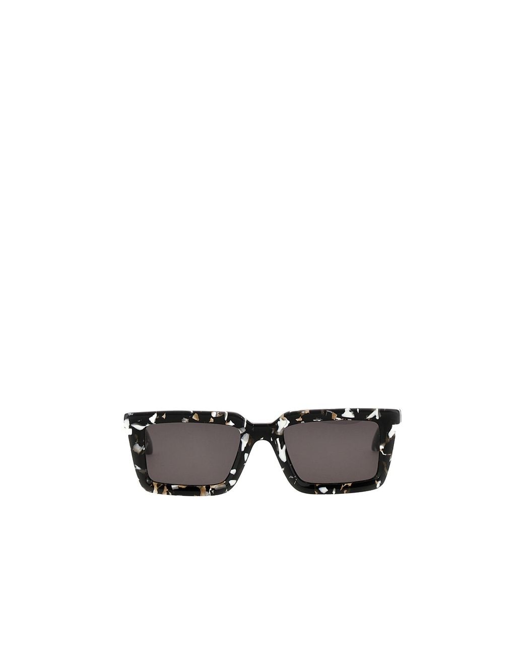 Off-White c/o Virgil Abloh White Tucson Square Frame Sunglasses for men