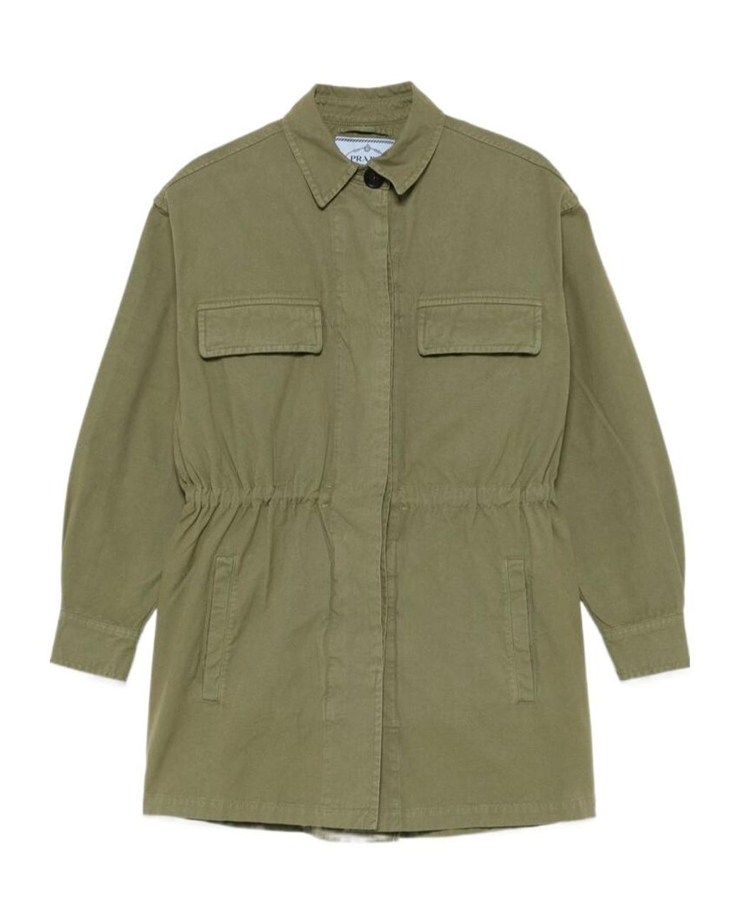 Prada Green Old Panama Jacket