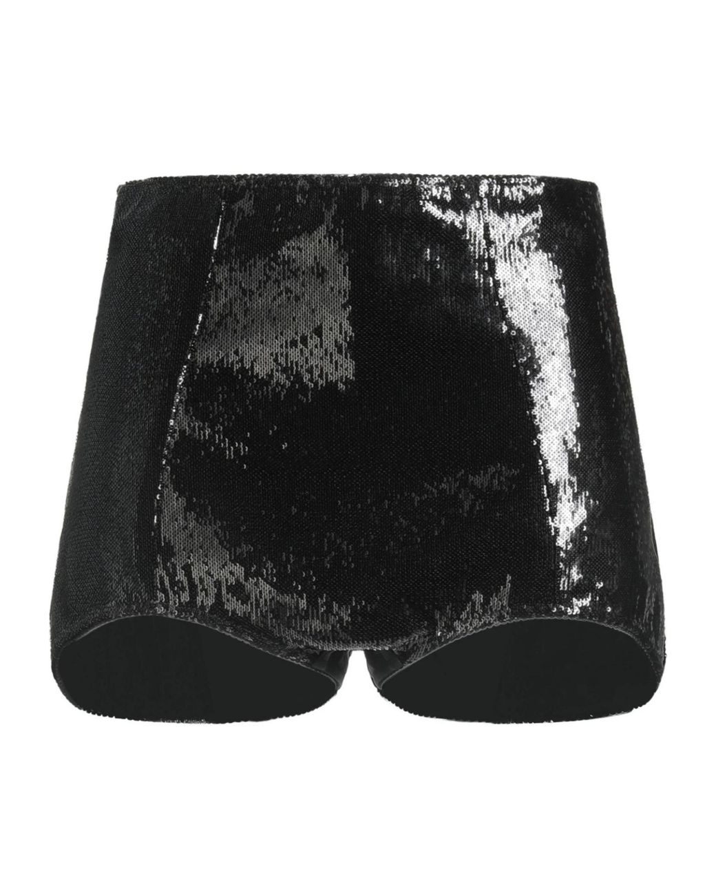 Dolce & Gabbana Black Sequined Hot Pants