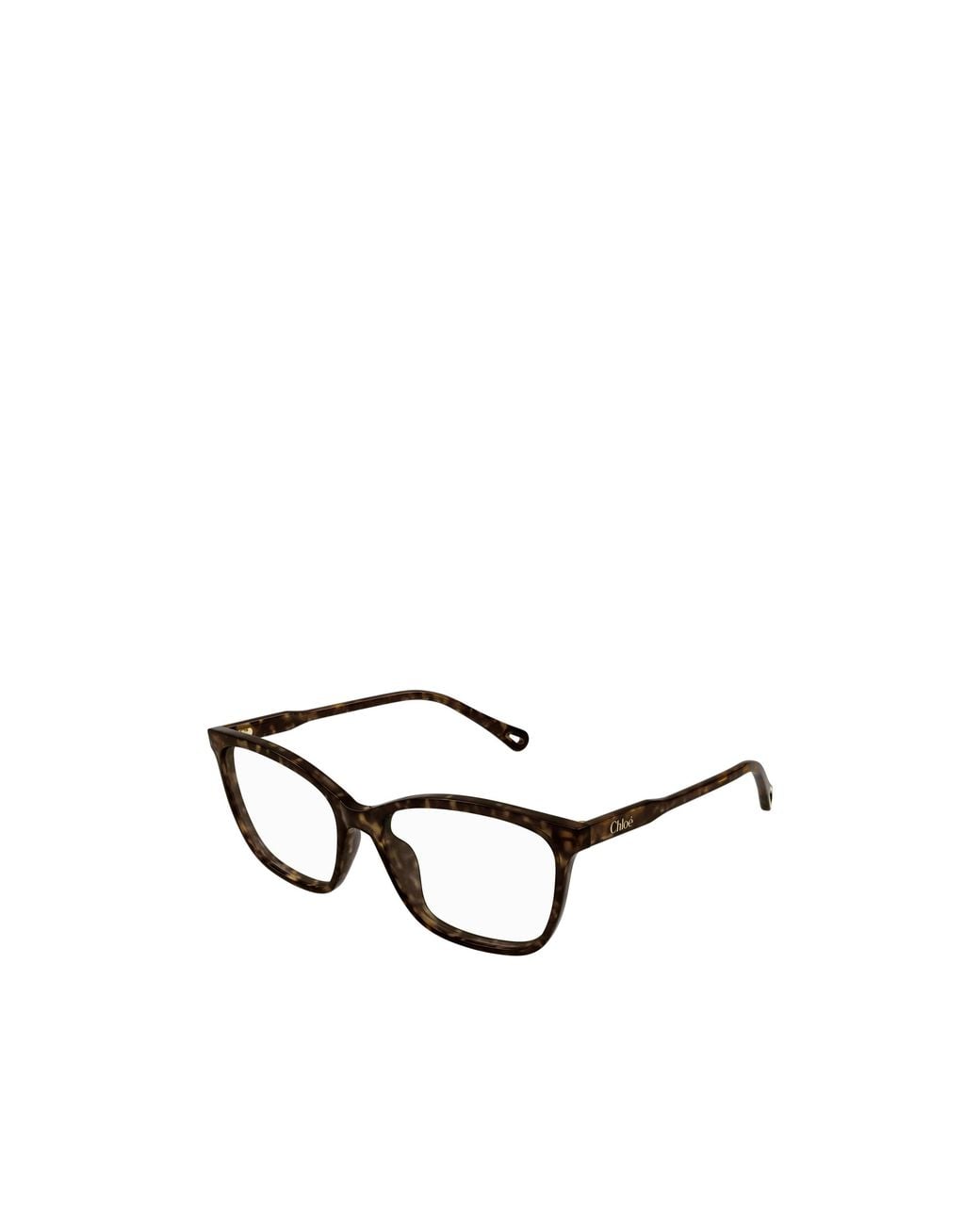 Chloé White Chloé Eyewear Square Frame Glasses