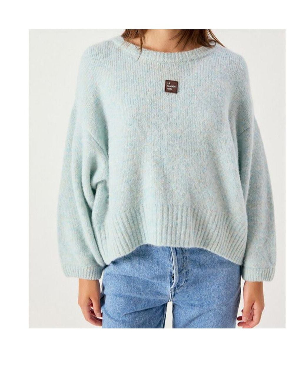 American Vintage Blue East Knitted Sweater
