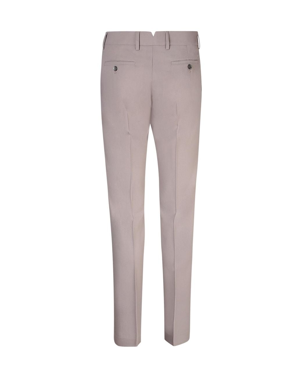 AMI Gray Straight-Leg Tailored Cigarette Trousers for men