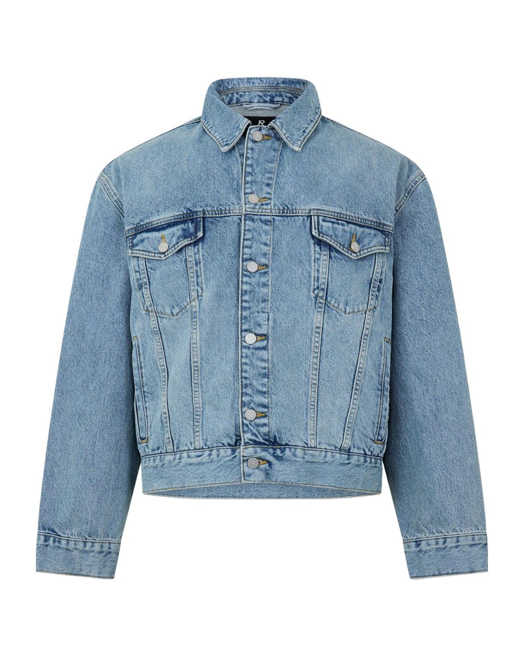Represent Blue Denim Trucker Jacket for men