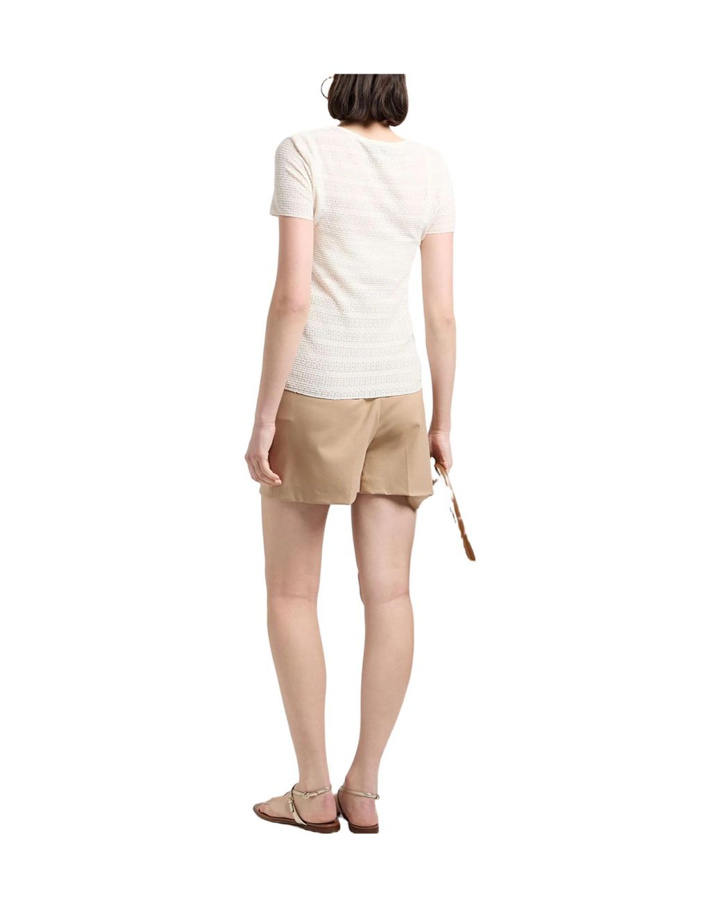 Rag & Bone White Simple Solid-Color T-Shirt