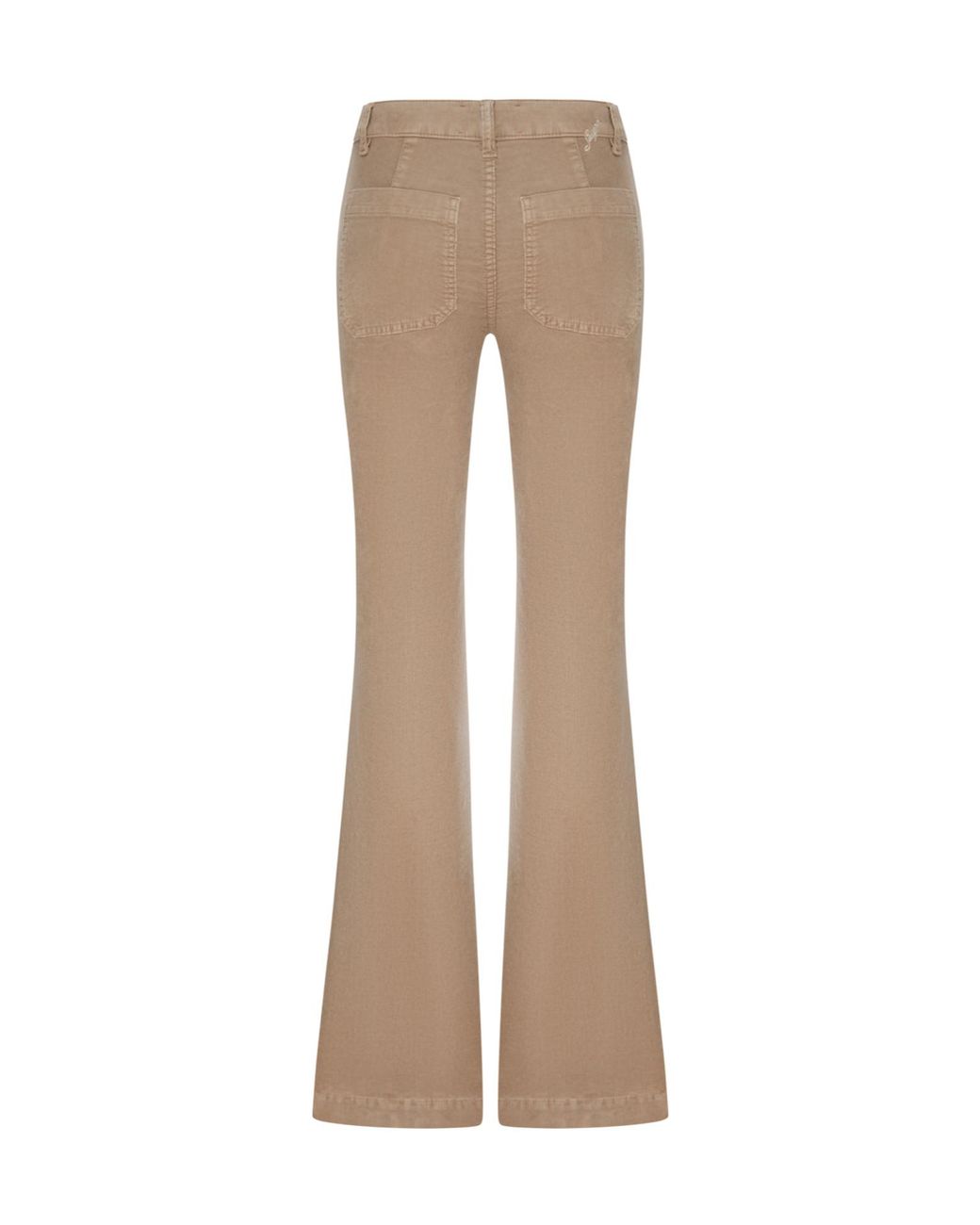 Seafarer Natural Corduroy Flared Jeans