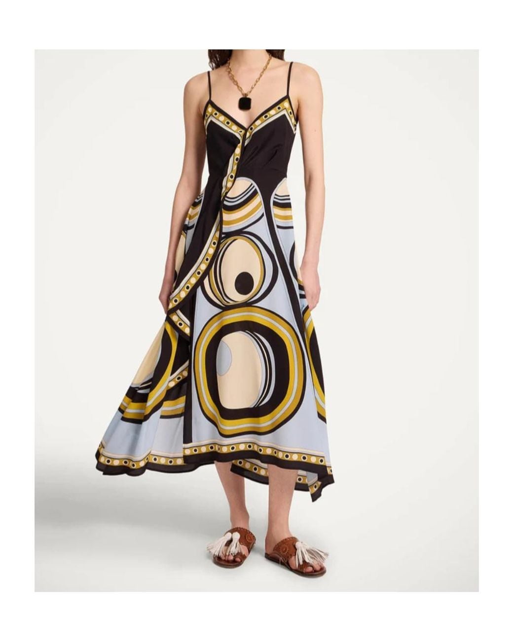 LaDoubleJ Multicolor La Doublej Turn Around Sanctuary Placée Ruffled Dress