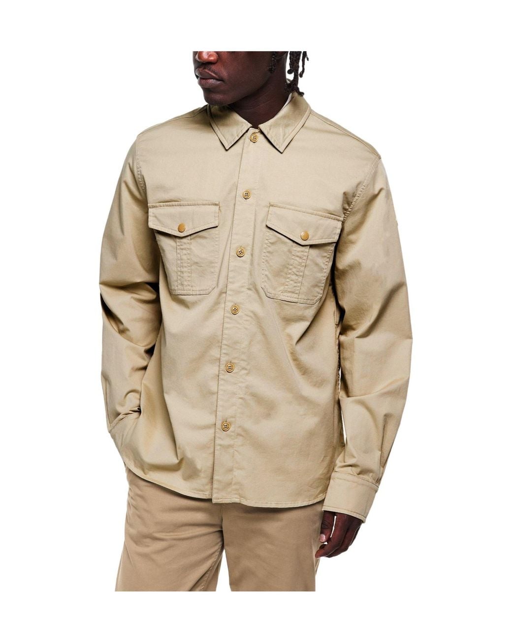 Moncler Natural Work Shirt for men