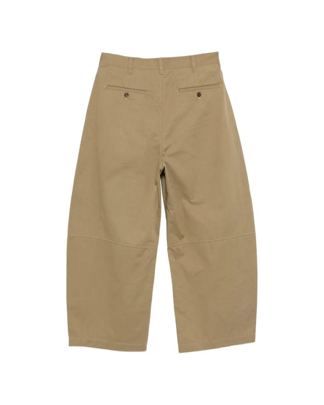 Comme des Garçons Natural Belt-Loop Trousers for men