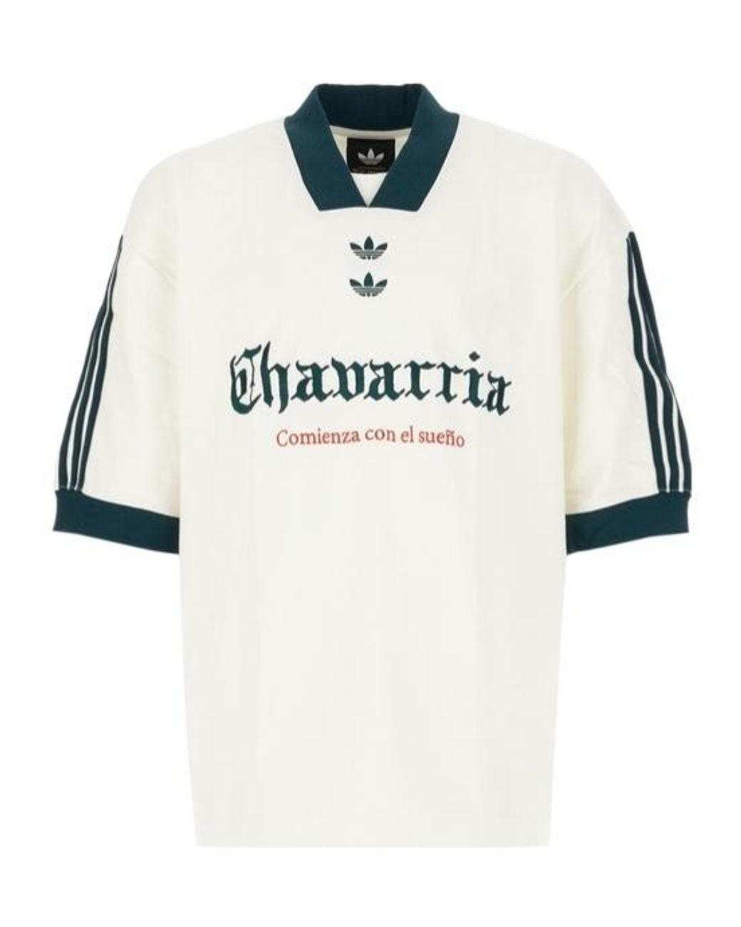 Adidas White Originals Chavarria Soccer T-Shirt for men