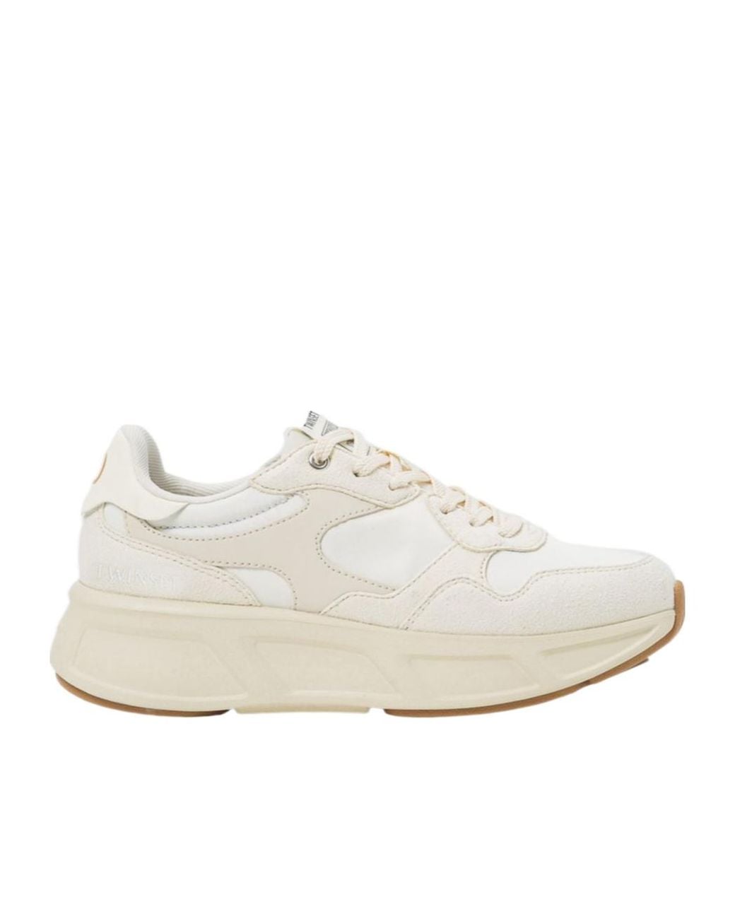 Twinset White Fessura Running Trainers