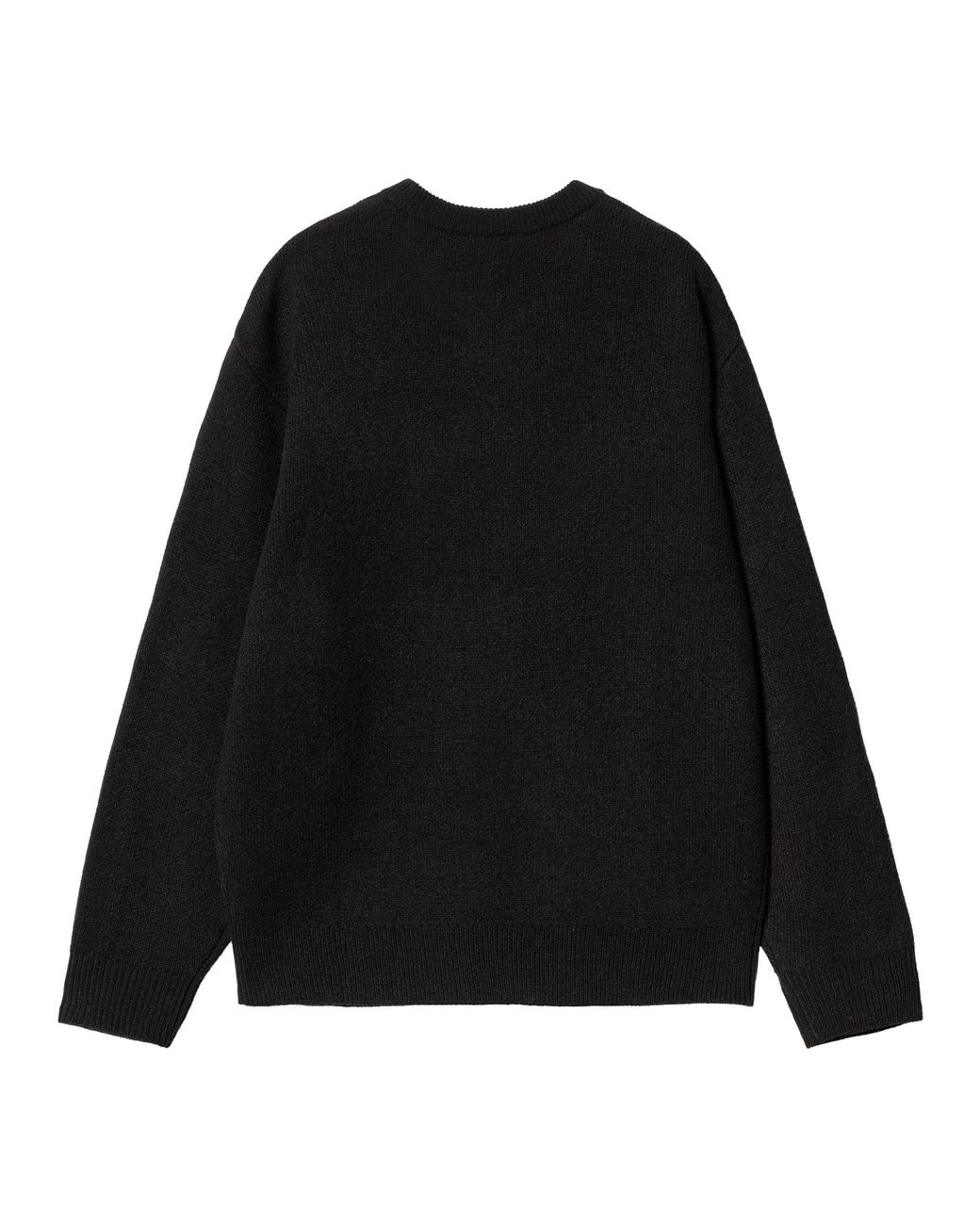 Carhartt Black Long-Sleeved Knitted Sweater for men