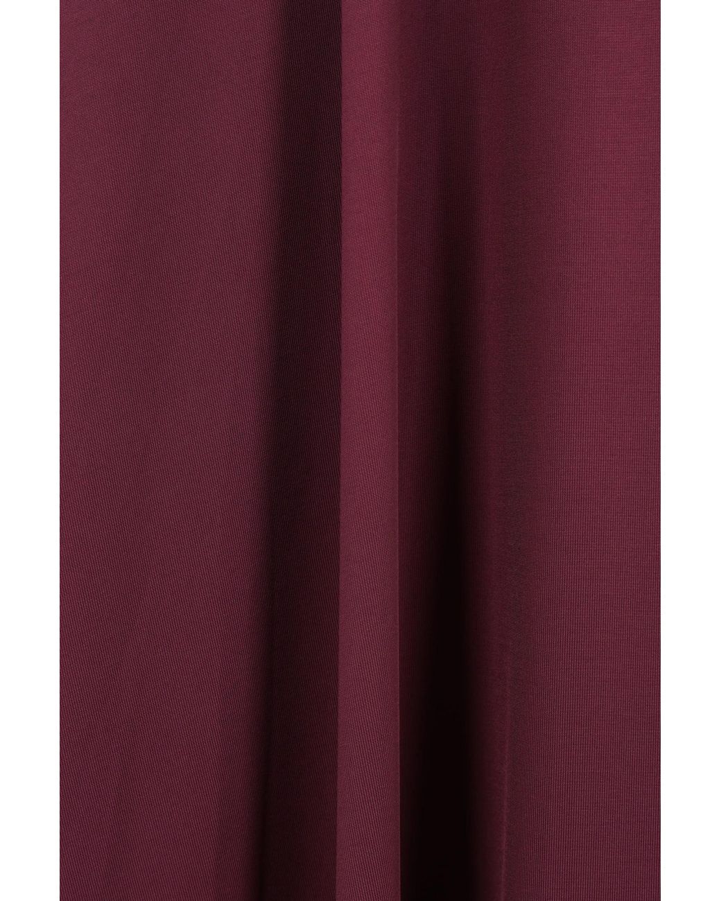 Self-Portrait Purple Knitted Pleated Midi Dress