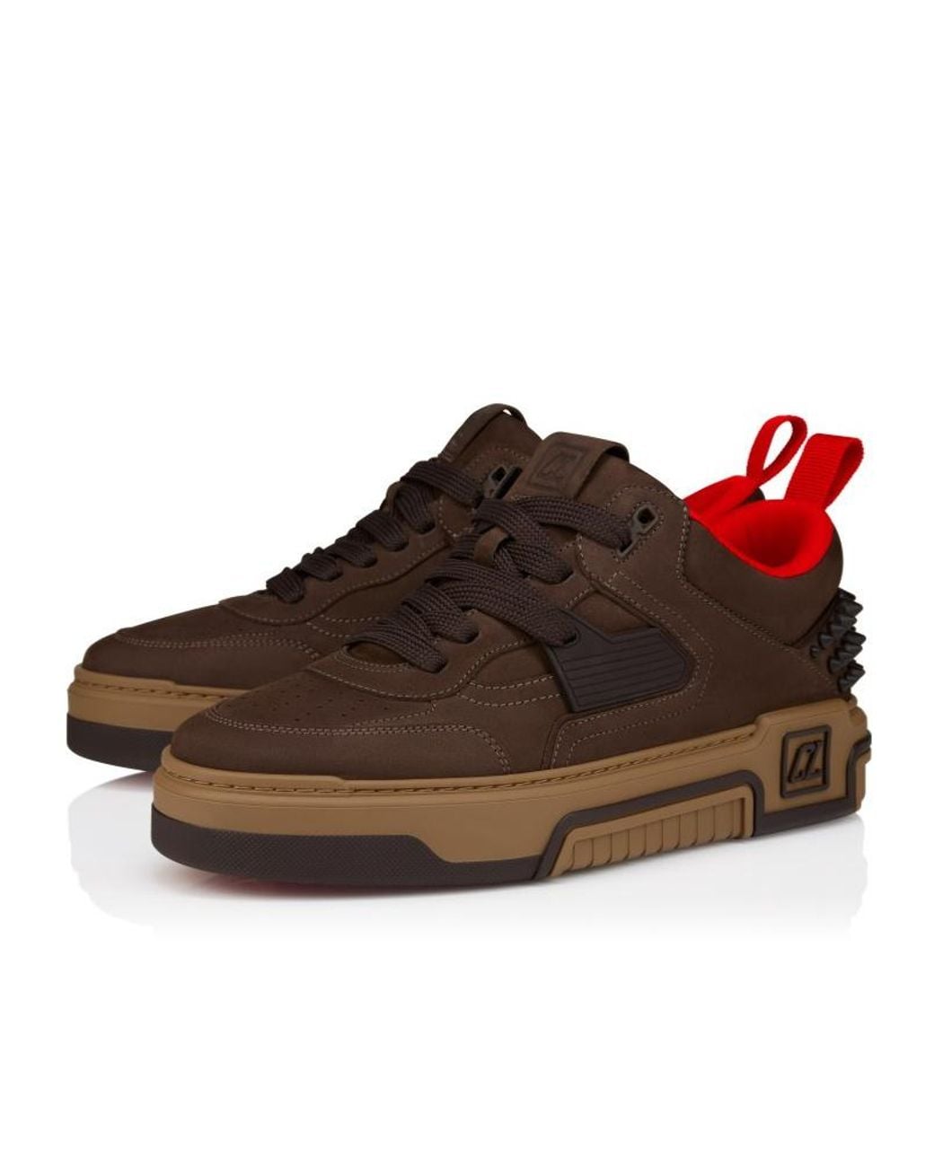 Christian Louboutin Brown Maronne Leather Sneaker for men