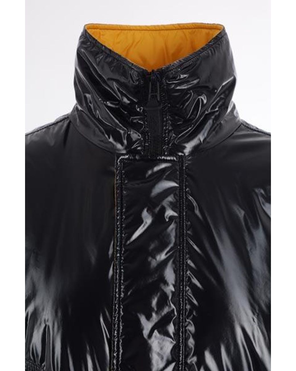 Moncler Black X Alicia Keys Logo Patch Padded Jacket for men