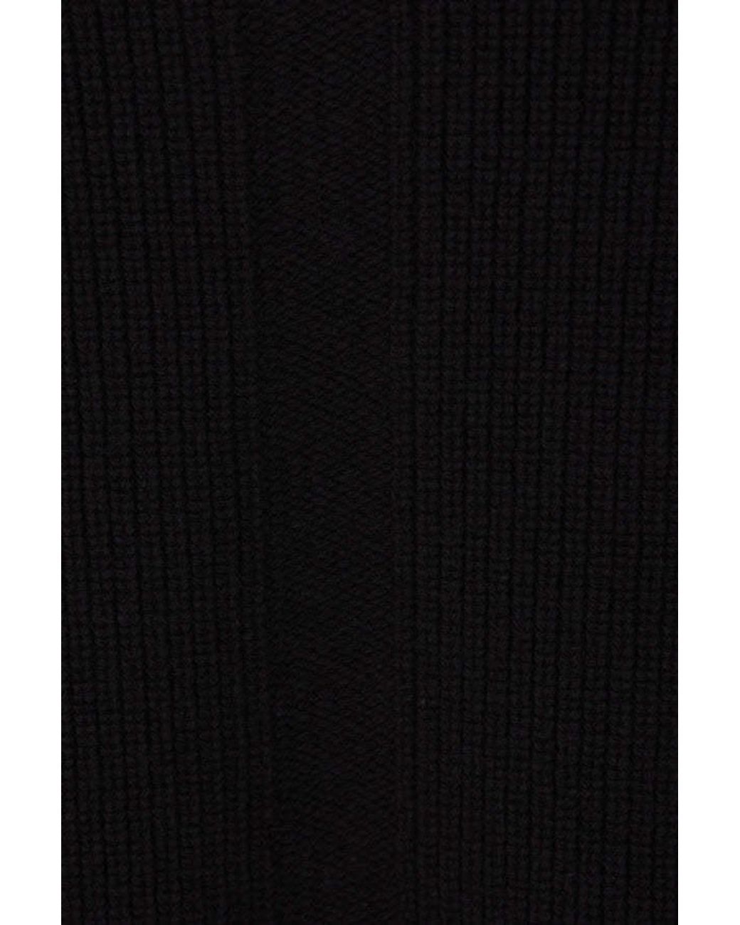 Rick Owens Black Drkshdw High-Neck Knitted Jumper for men