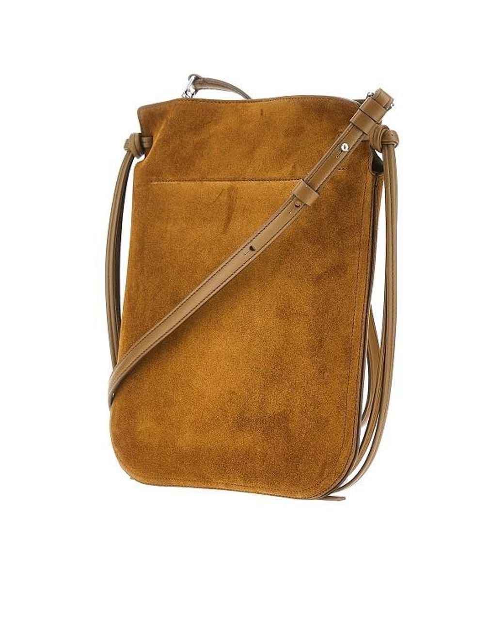 Phoebe Philo Brown Adjustable Shoulder Bag