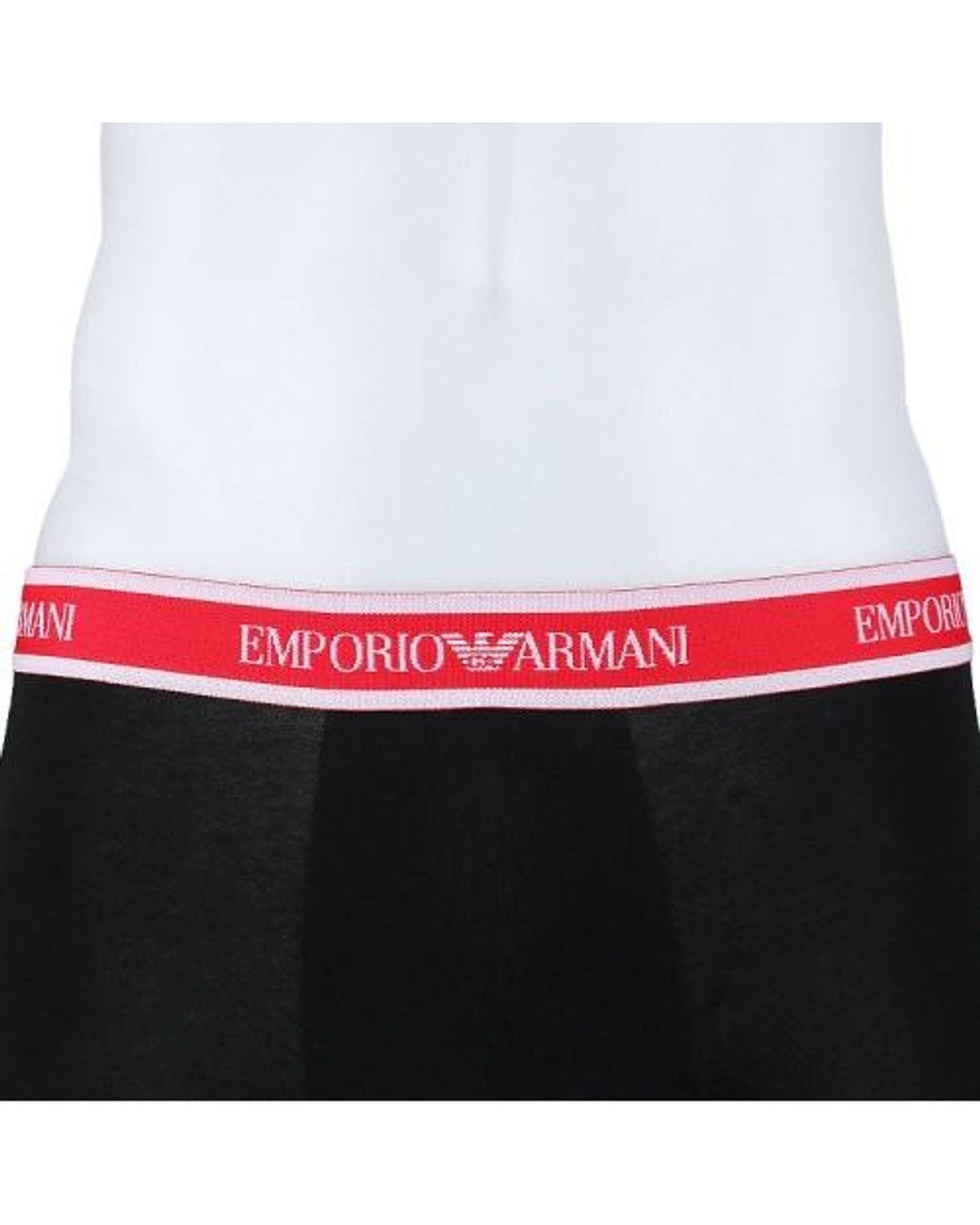 Emporio Armani Black Logo Underwear for men
