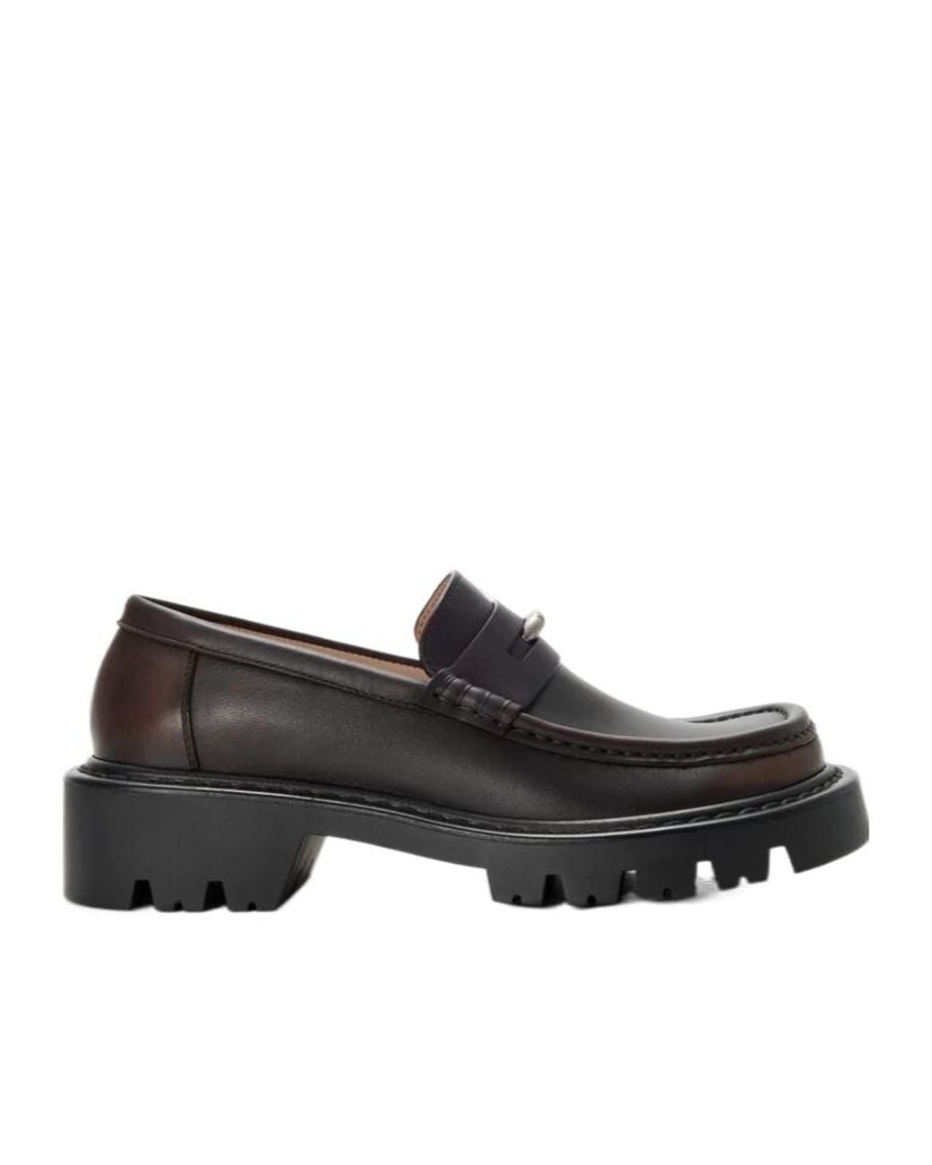 Loewe Black Sierra Loafers