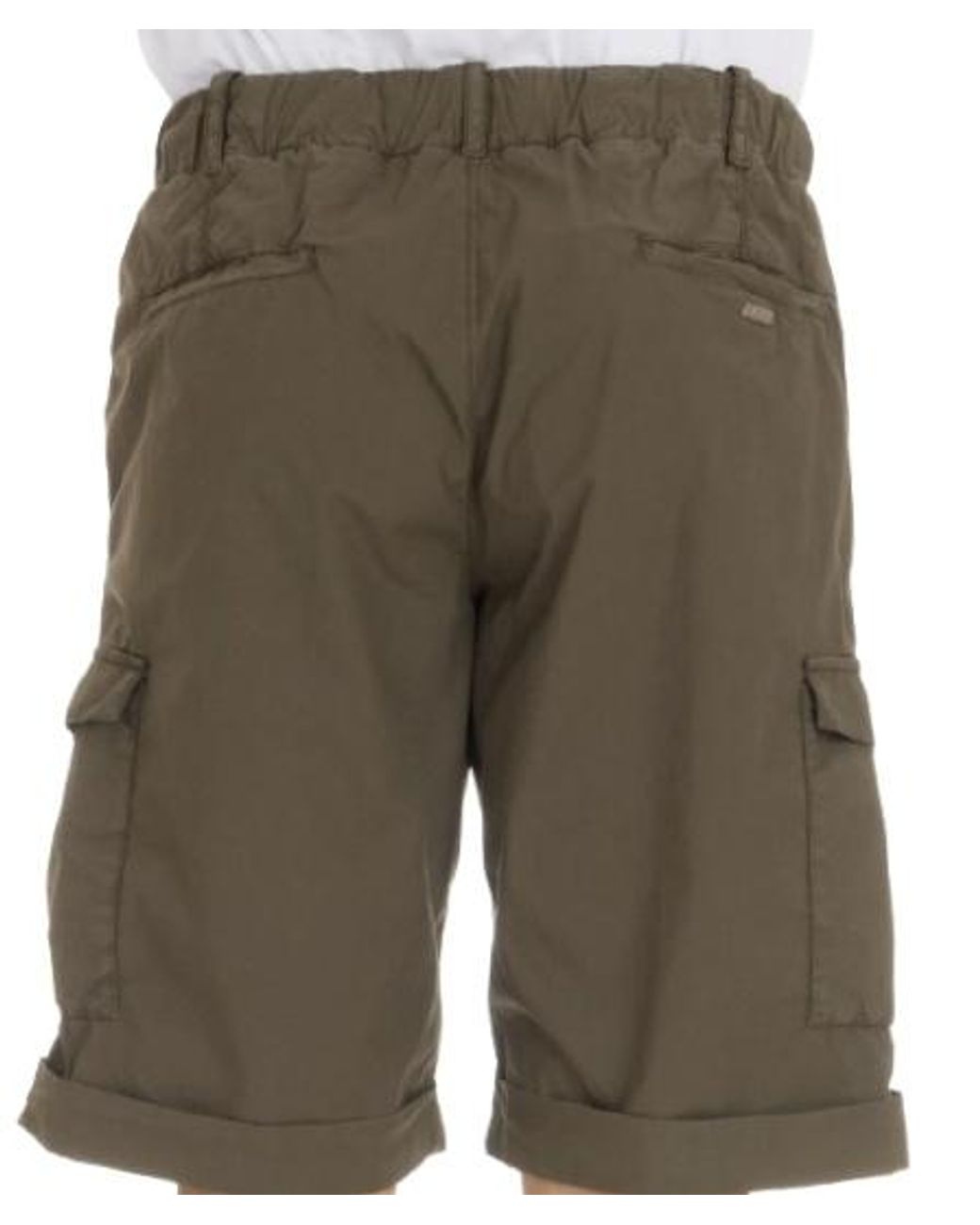 Herno Green Bermuda Shorts for men