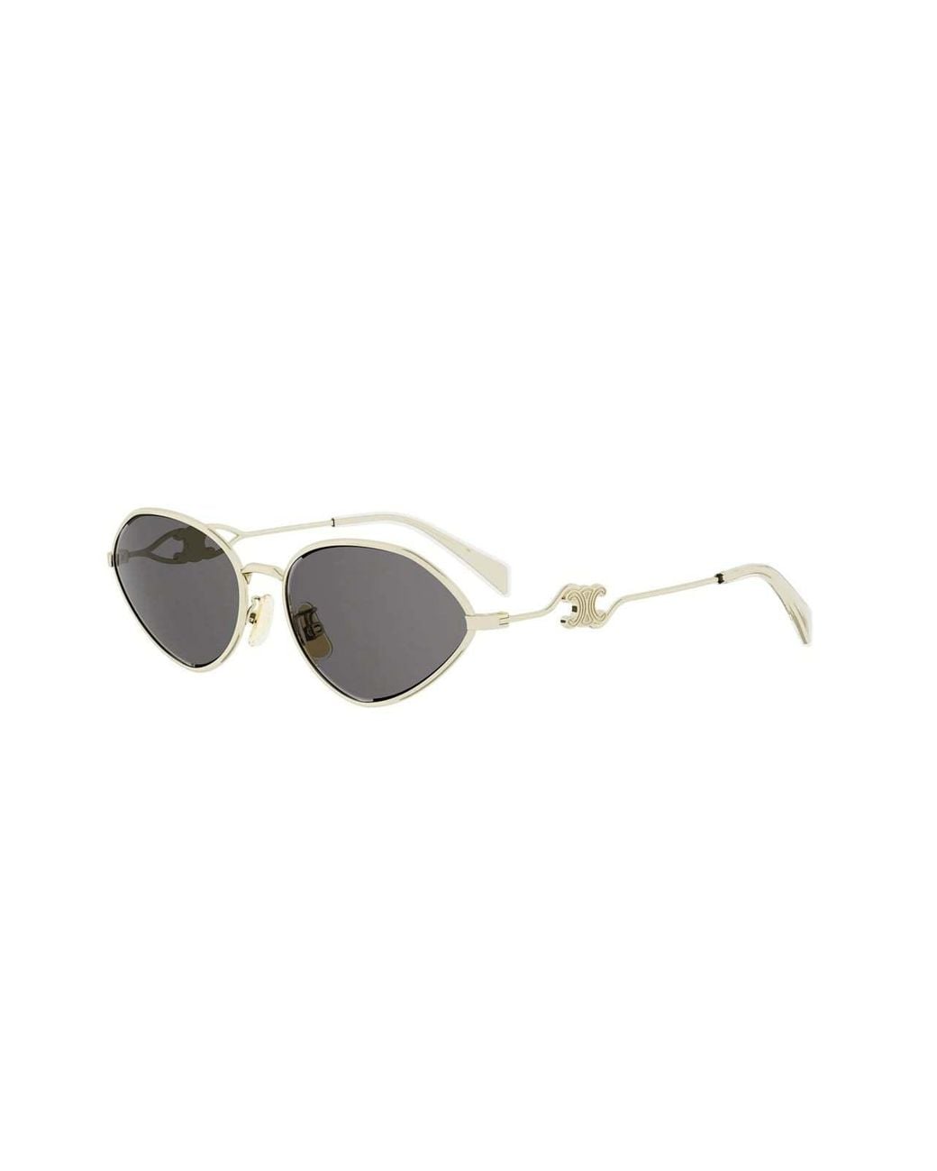 Céline White Full-Frame Sunglasses for men