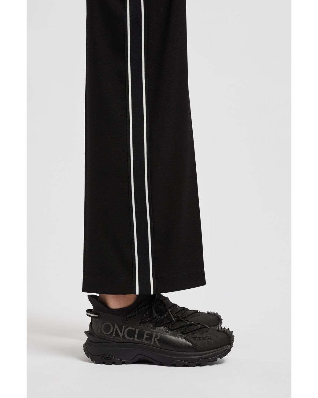 Moncler Black Trailgrip Lite 2 Lace-Up Sneakers