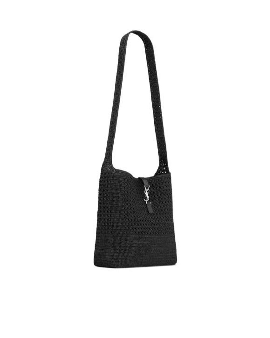 Saint Laurent Black Le 5 À 7 Medium Shoulder Bag for men