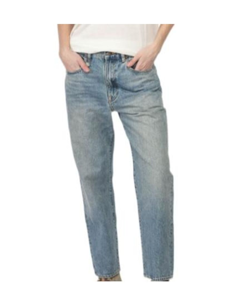 R13 Blue Belt-Loop Jeans