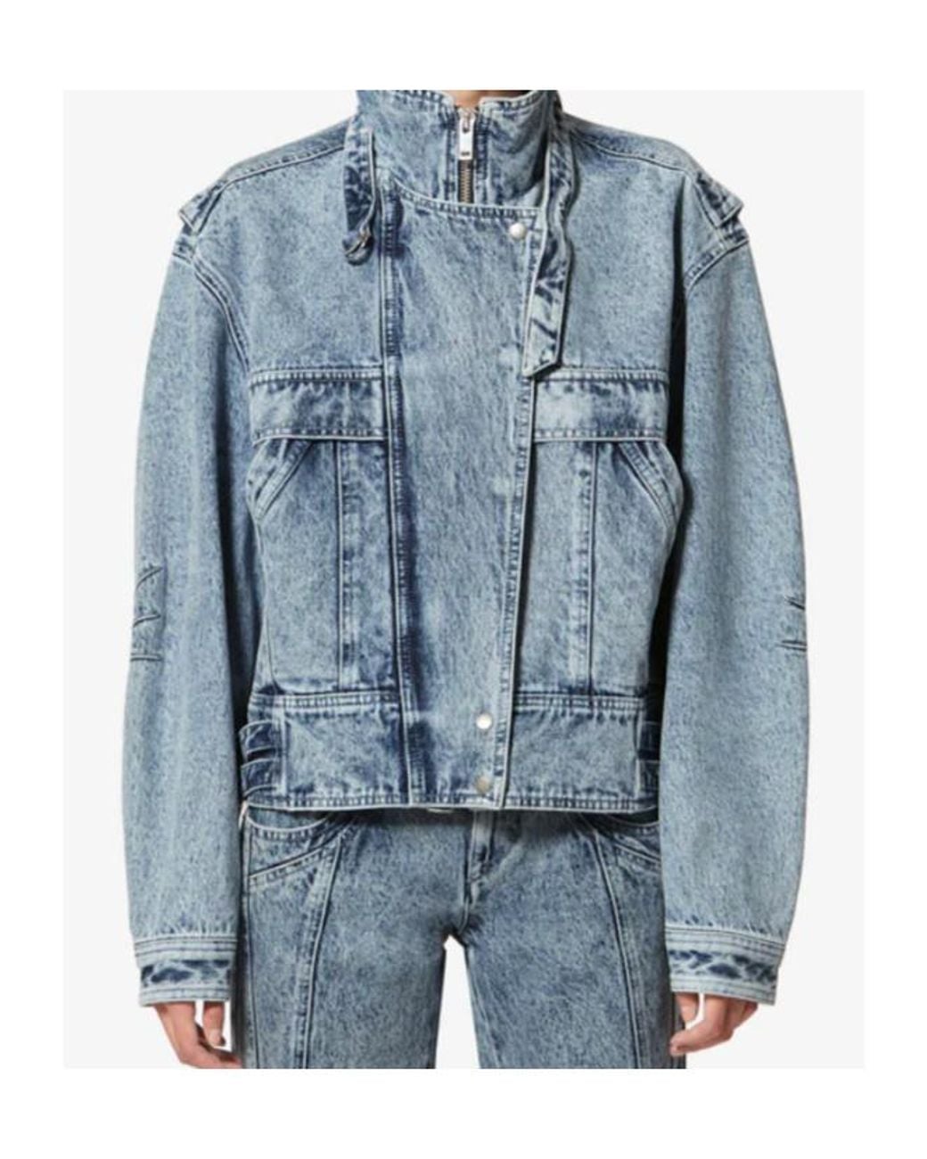 Isabel Marant Blue Isabel Marant Étoile Joseline Denim Jacket