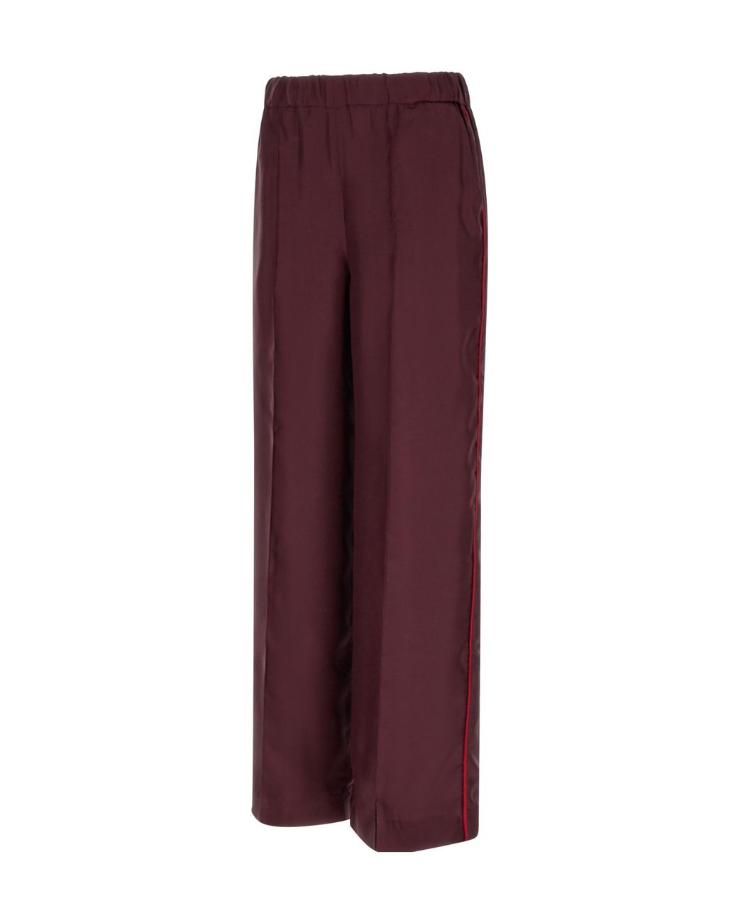 F.R.S For Restless Sleepers Purple F.R. For Restless Sleepers Wide-Leg Silk Pants