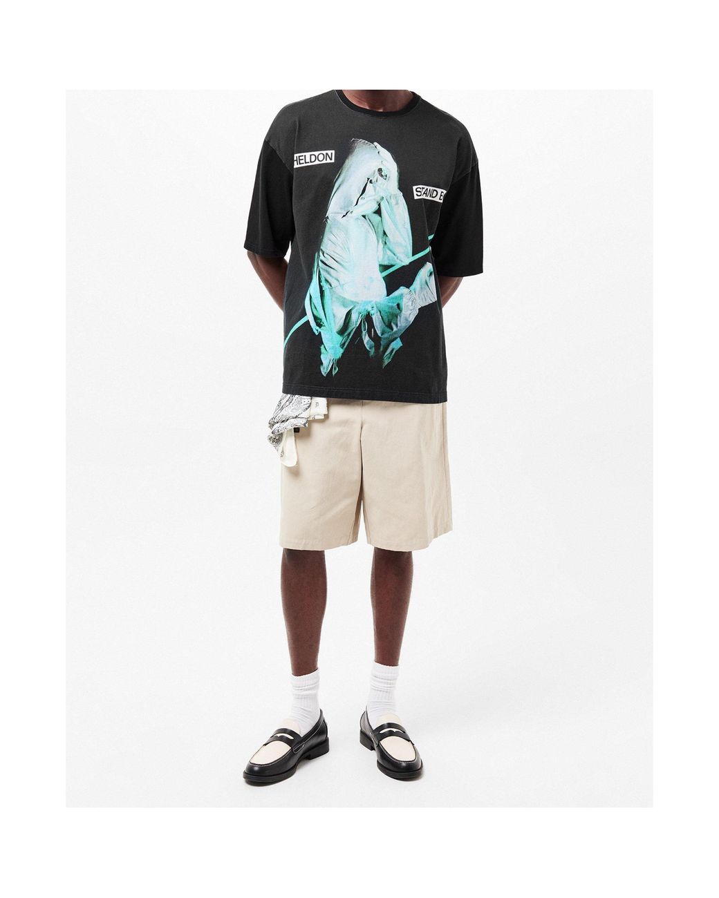 Undercover Green Regular Fit T-Shirt for men