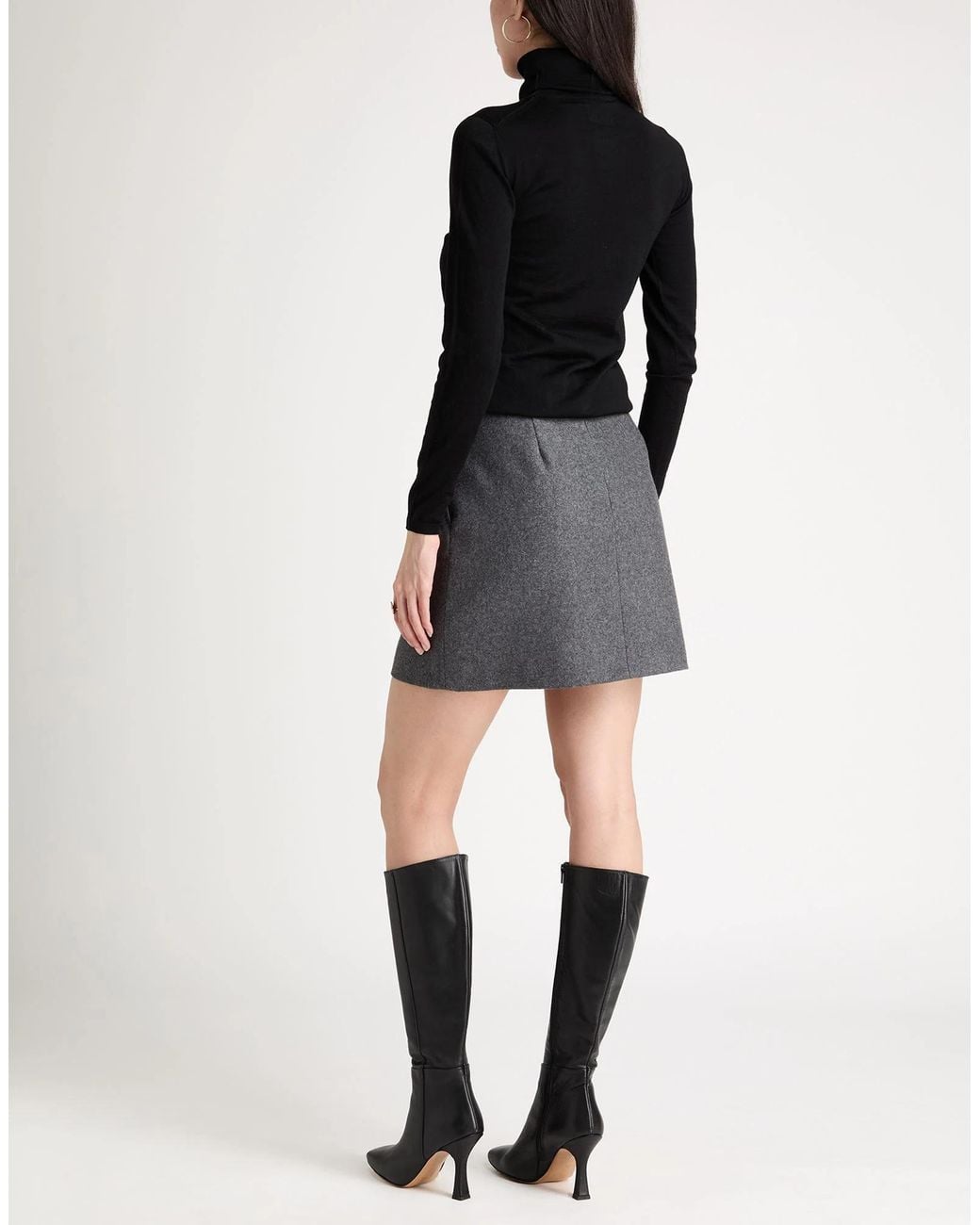 Max Mara Black Polo Necks