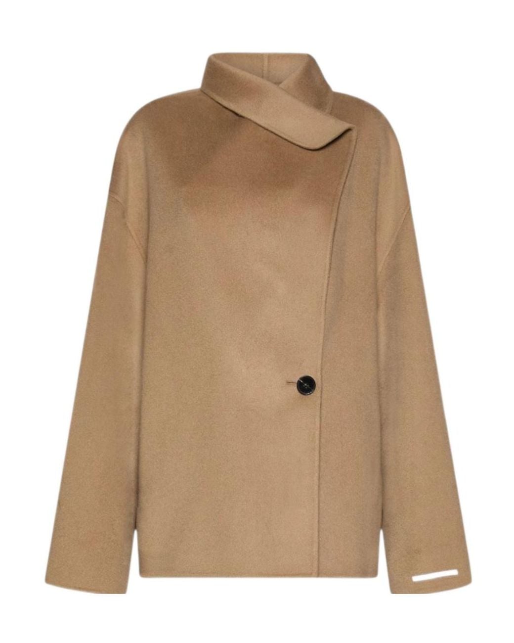 Marella Brown Single Breasted Coat
