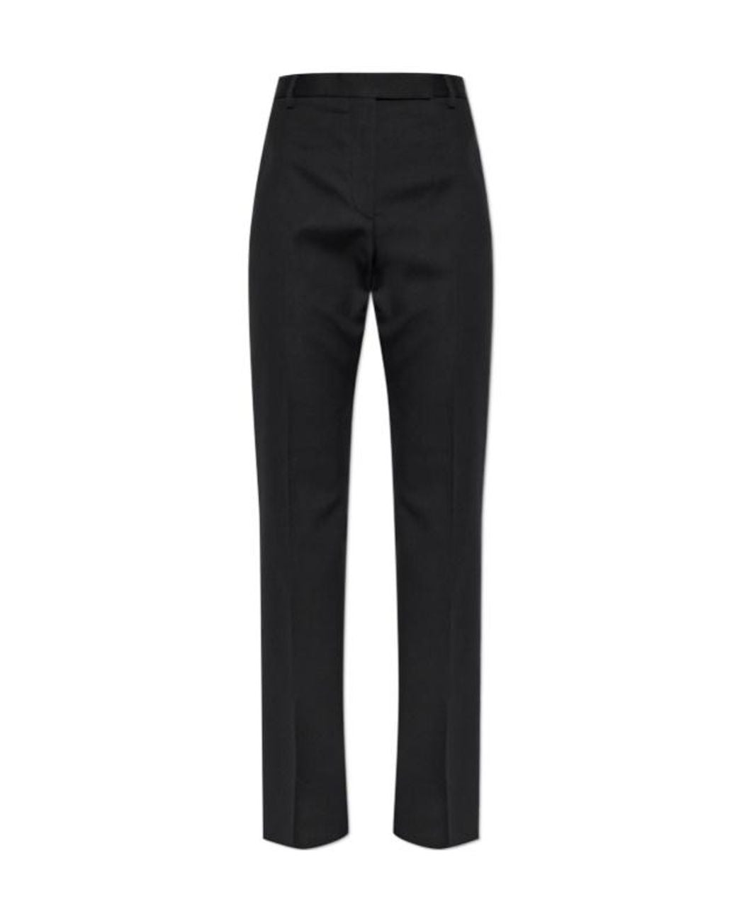 Tom Ford Black Tailored Straight-Leg Pants